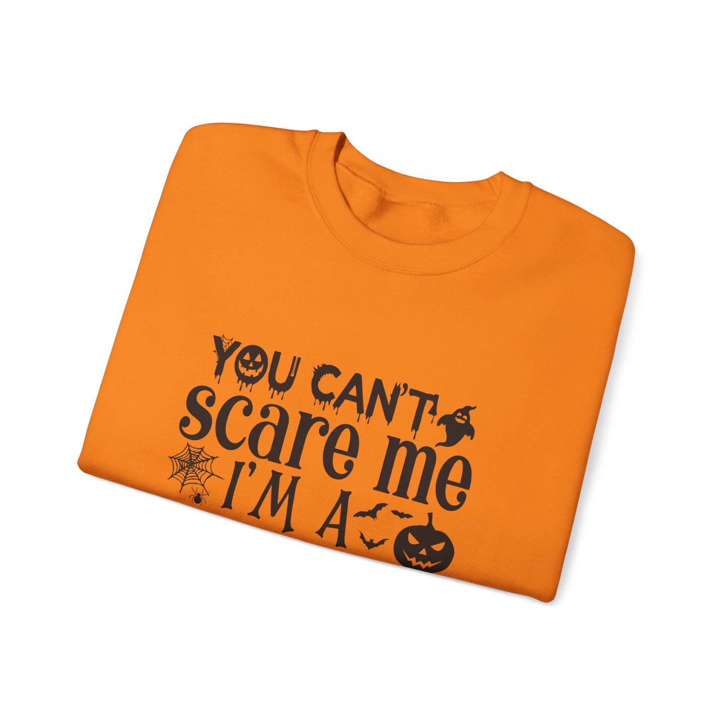 Halloween Dad Sweatshirt - You Can't Scare Me